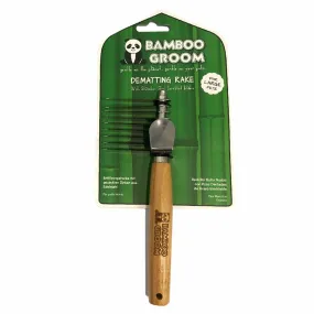 Bamboo Groom De-Matting Rake - Med to Lrg