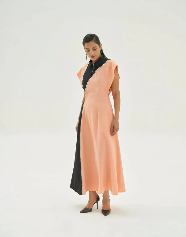 Colour Block Shift Dress