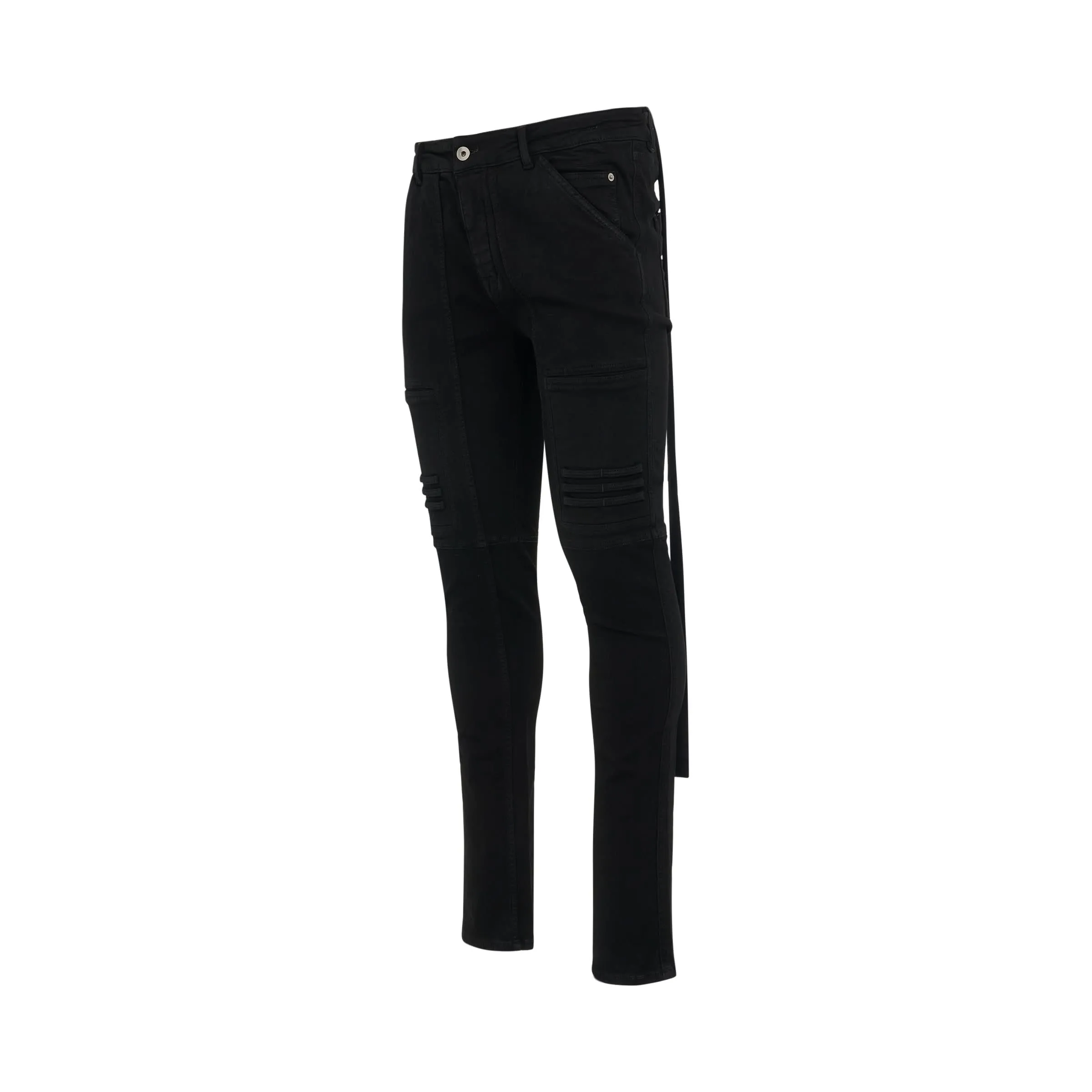 DRKSHDW Easy Nagakin Joggers Denim Pants in Black