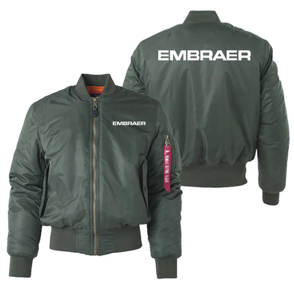 Embraer & Text Designed "Women" Bomber Jackets