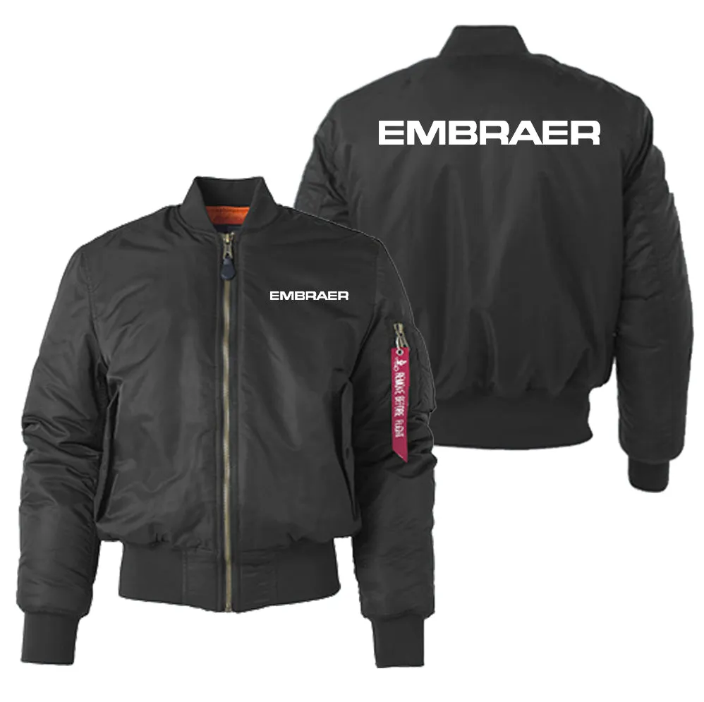 Embraer & Text Designed "Women" Bomber Jackets