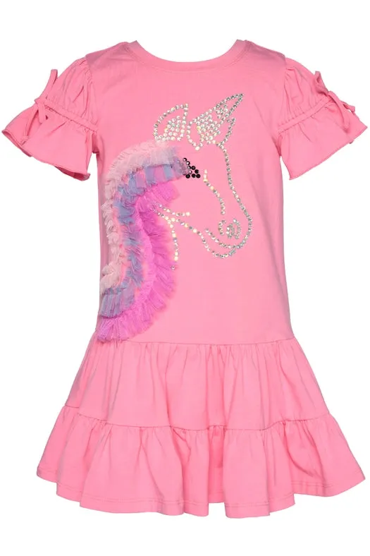 Fit and Flare Unicorn Dress