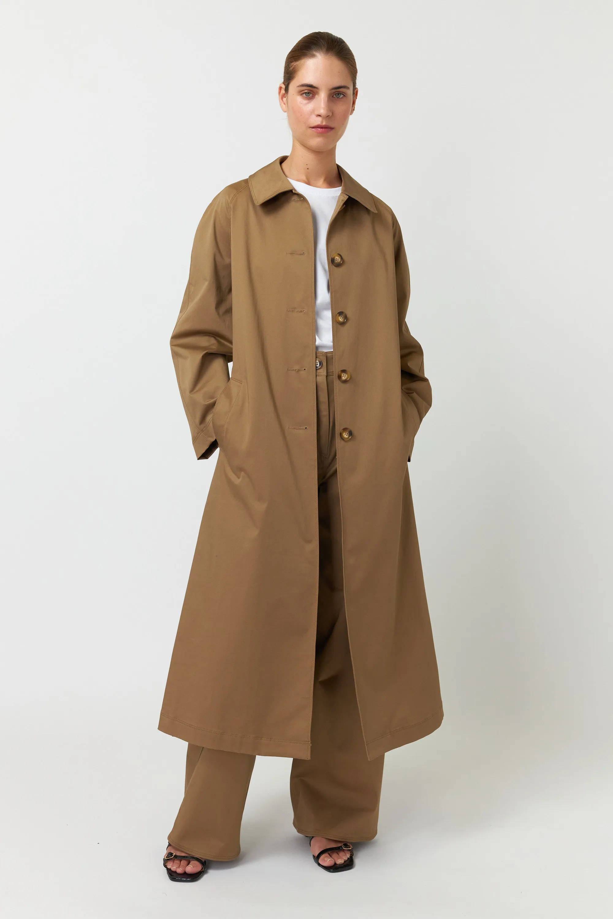 Kate Sylvester Cooper Coat Sand