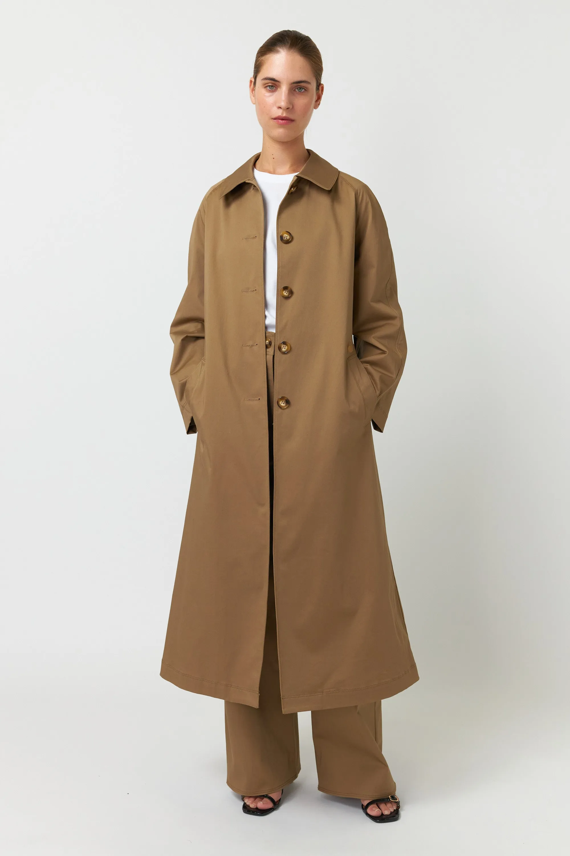 Kate Sylvester Cooper Coat Sand