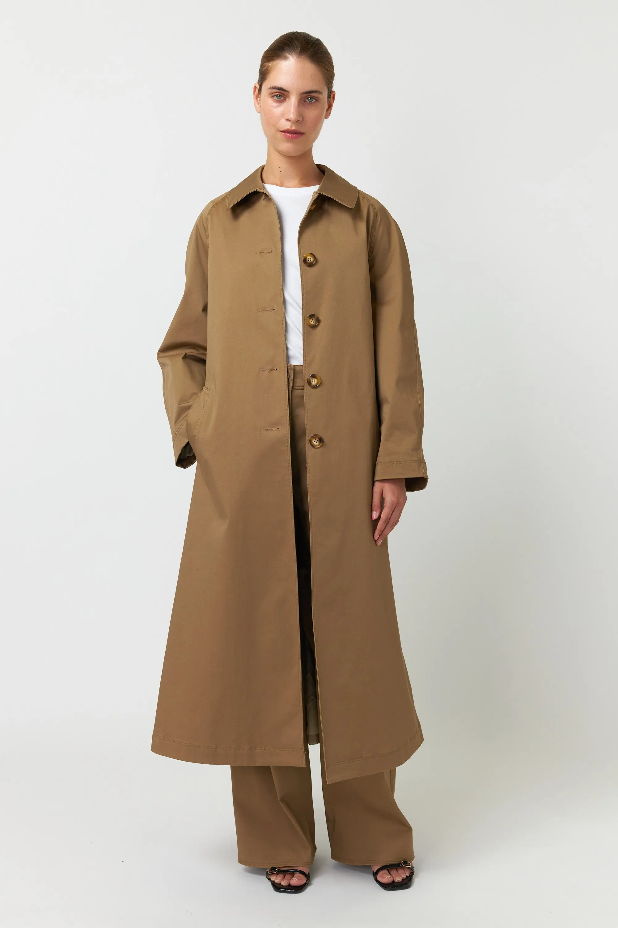 Kate Sylvester Cooper Coat Sand