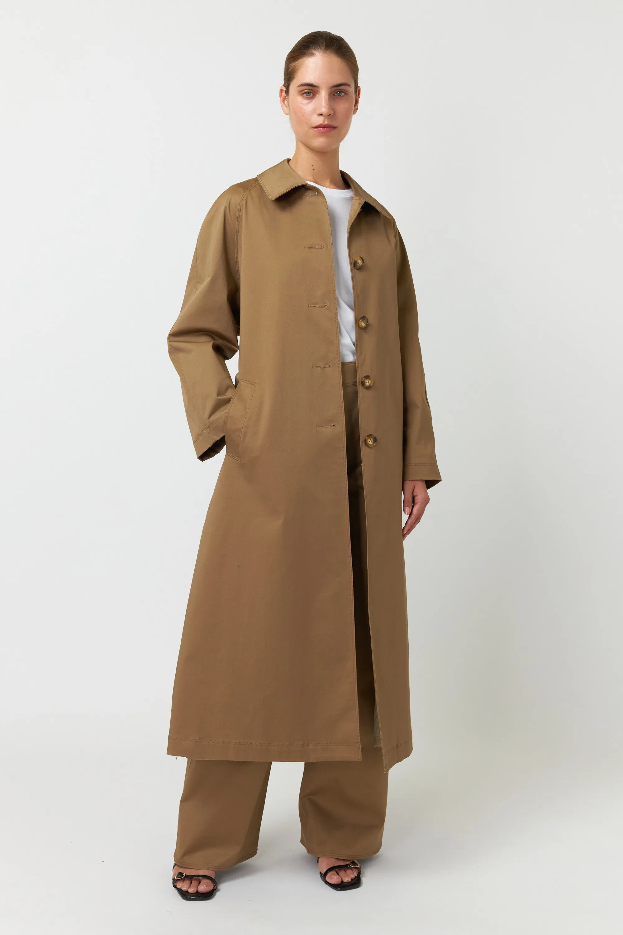 Kate Sylvester Cooper Coat Sand