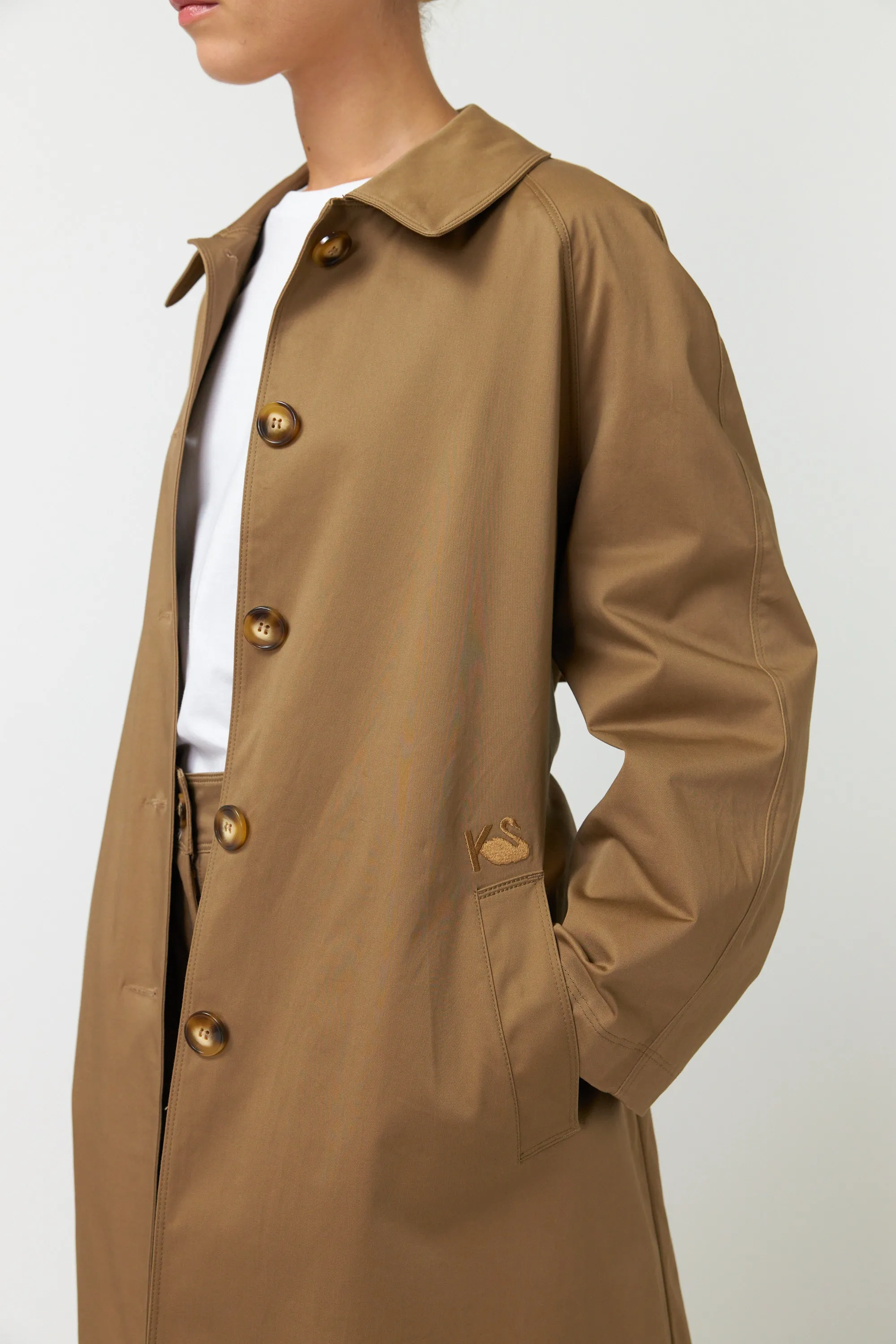 Kate Sylvester Cooper Coat Sand