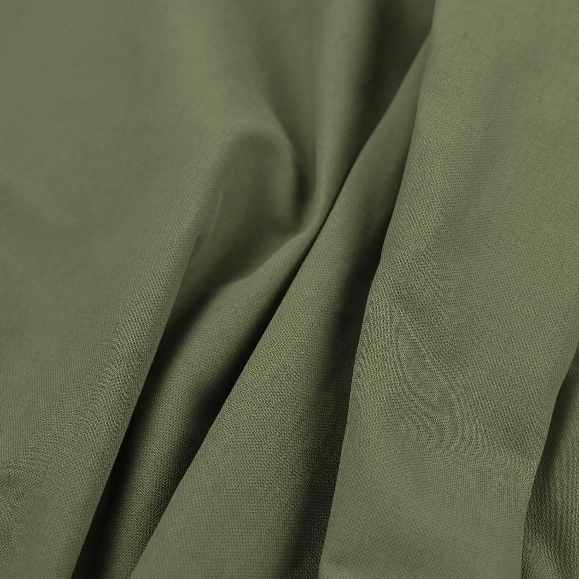 Khaki Green Canvas Fabric 97852