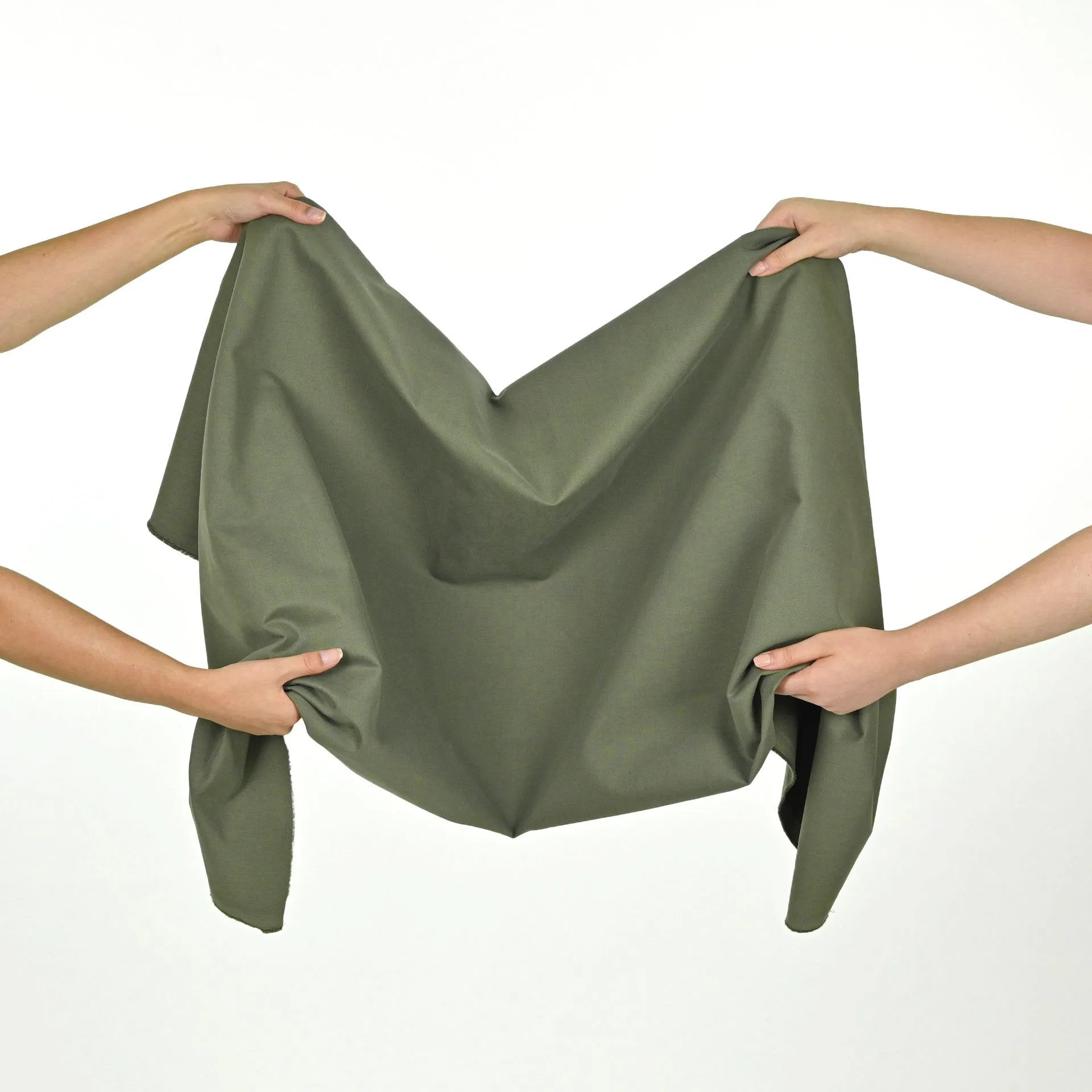 Khaki Green Canvas Fabric 97852