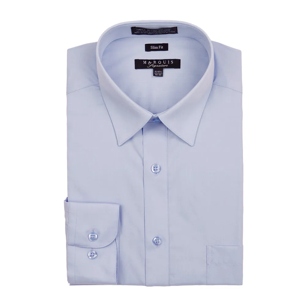 Men's Solid Classic Fit Dress Shirt 009