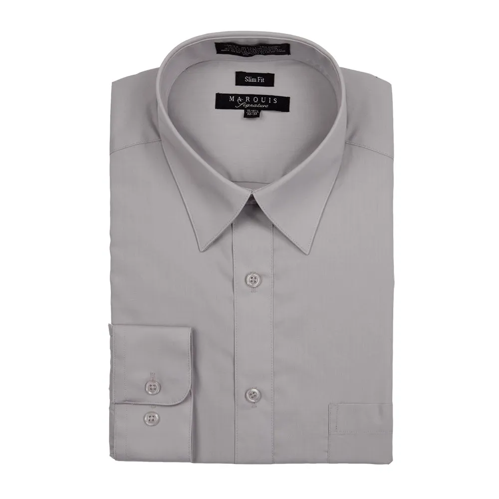 Men's Solid Classic Fit Dress Shirt 009