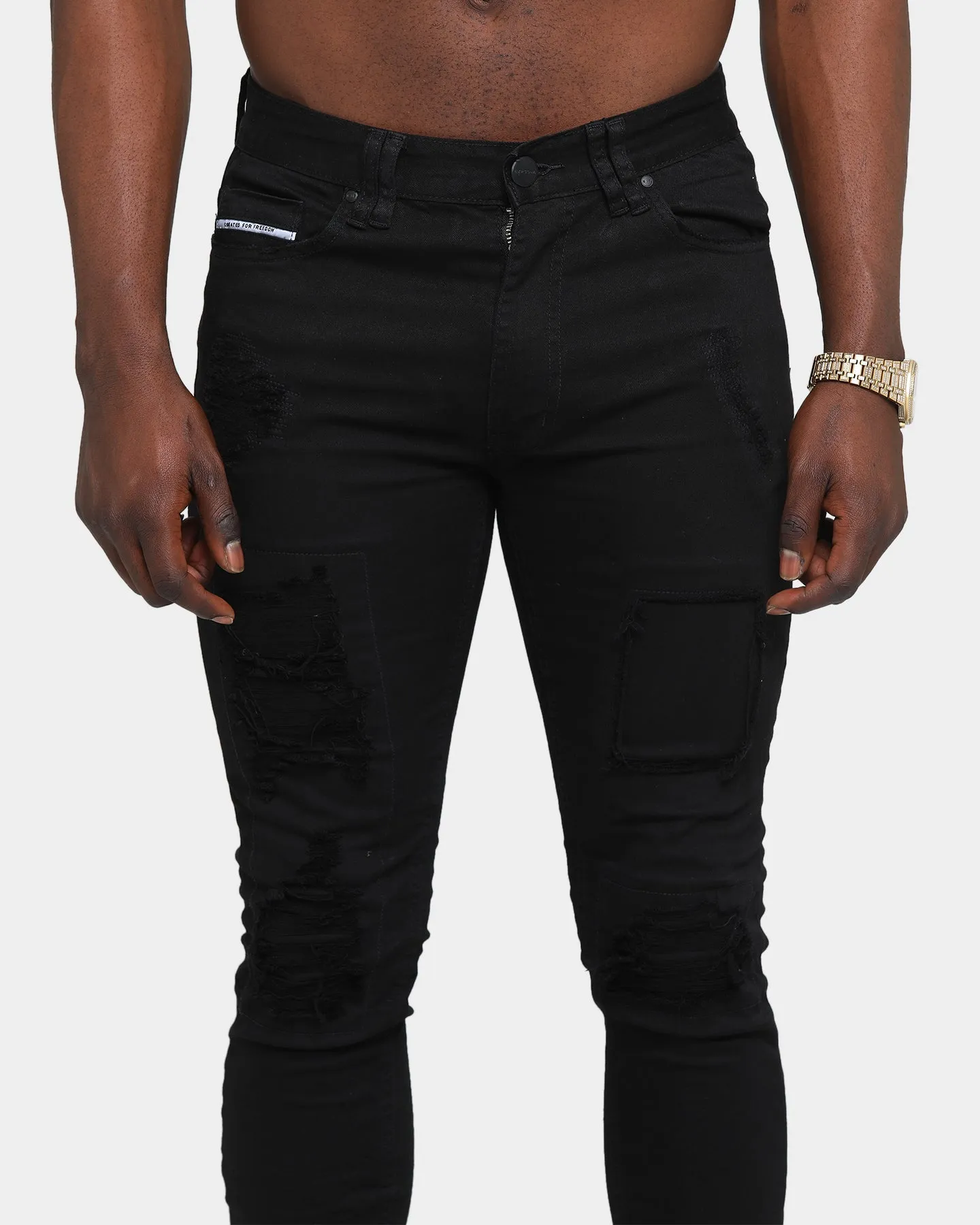 Nena And Pasadena Doomsday Skinny Jean Black