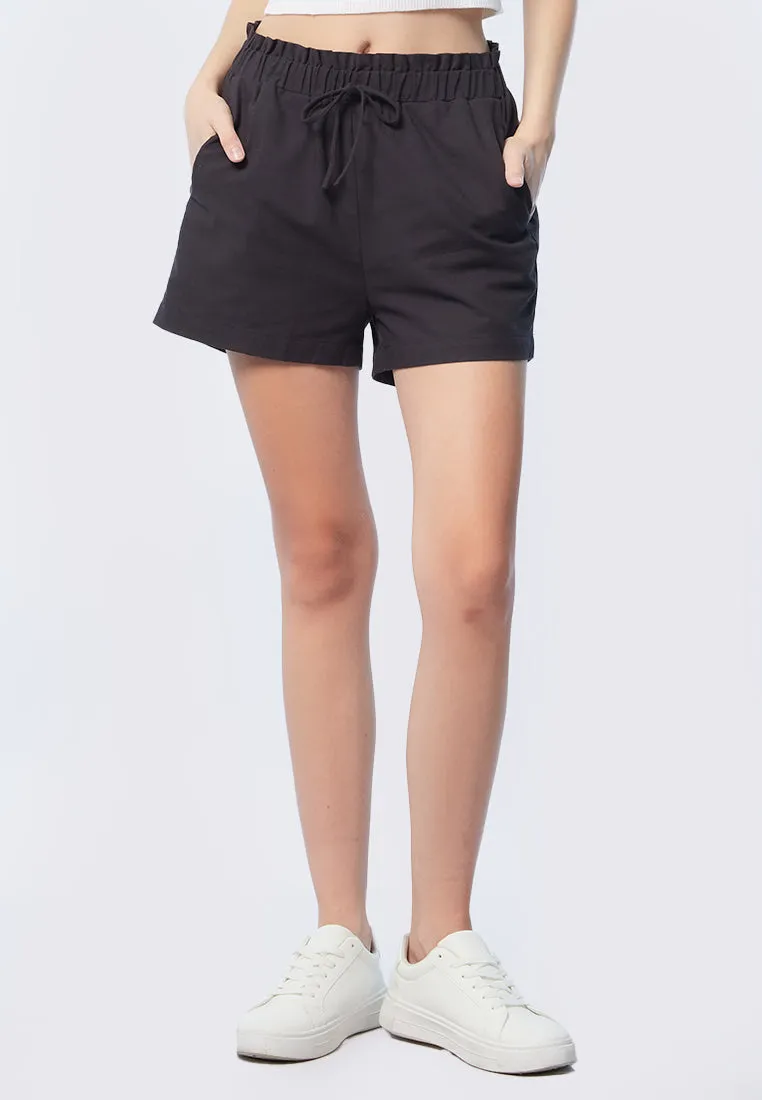 Paperbag Drawstring Shorts