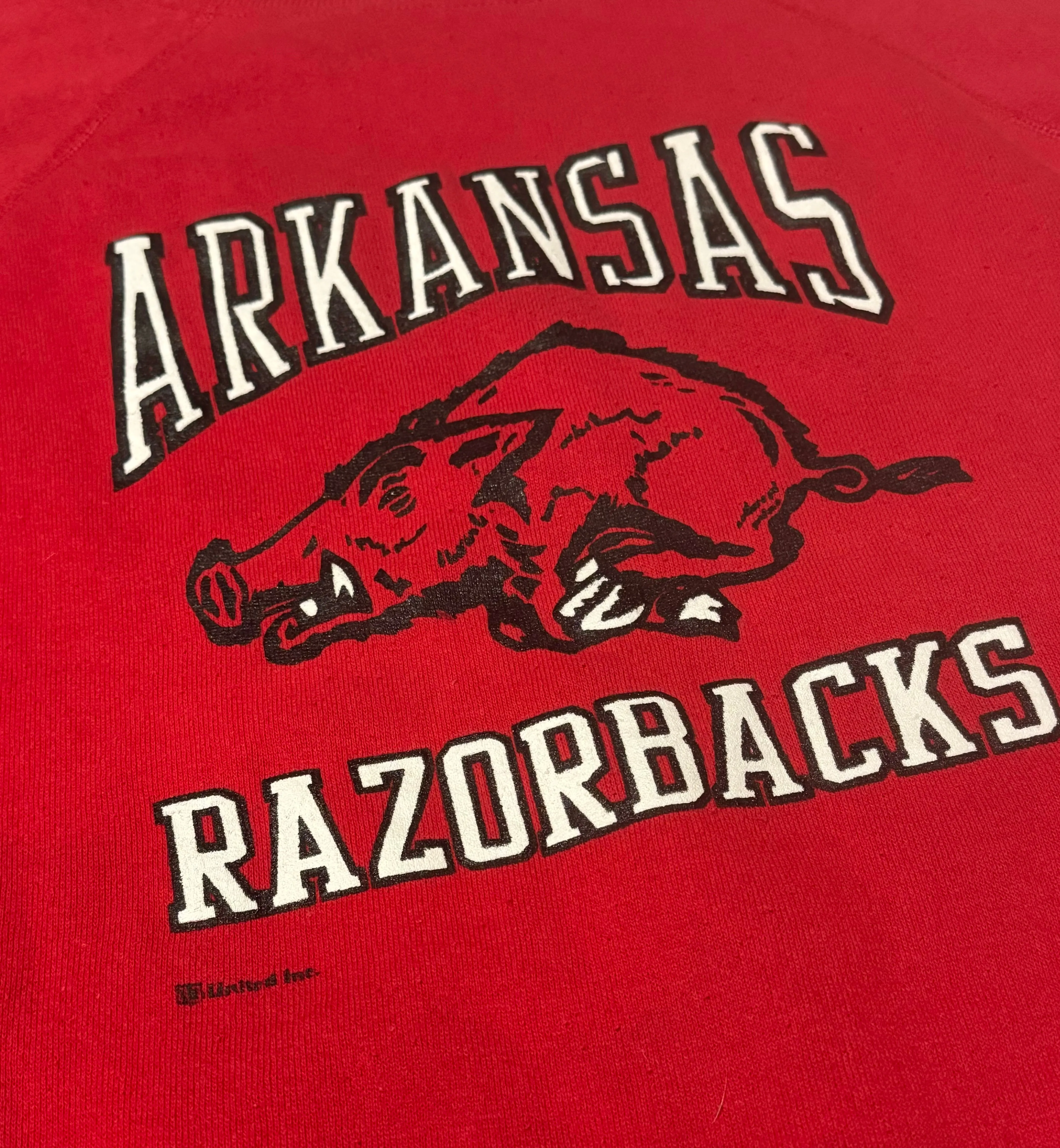 Vintage Arkansas Razorbacks Sweatshirt (S-M)