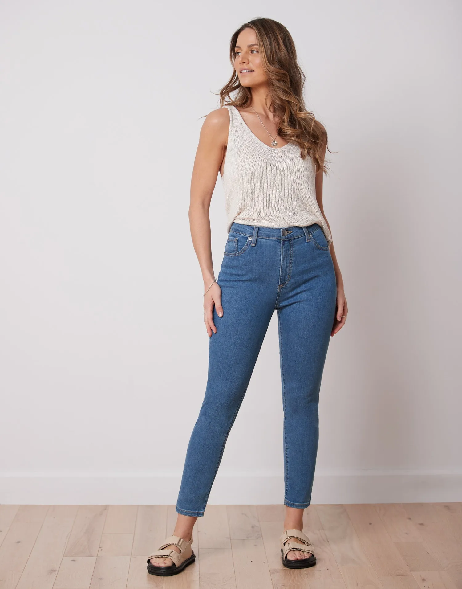 YOGA JEAN - RACHEL VENUS SKINNY ANKLE JEAN